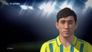 [PES 2016] FC Astana players faces & hair