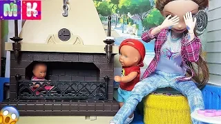 DIANA PLAYS HIDDAYS for a deuce) KATYA AND MAX A FUNNY FAMILY # cartoons # dolls