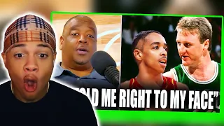 LeBron Fan Reacts To Why You NEVER Poke Larry Bird - A Trash Talk STORY Told By NBA Legends!!