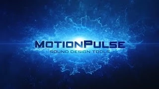 MotionPulse: Sound Design Tools - Trailer