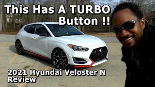 2021 Hyundai Veloster N Review - This Has A TURBO Button !!