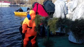 Філарет освятив води Дніпра