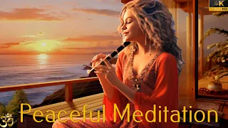 Activate Healing Power & Positive Energy: Soft Tibetan Flute for Relaxation - 4K