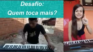 Desafio: Quem toca mais (teclado)?