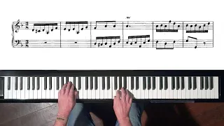 Bach Prelude No.3 from “6 Short Preludes BWV 933-938” for Intermediary Pianists