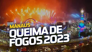 Queima de fogos 2023 - Ano Novo Ponta Negra Manaus