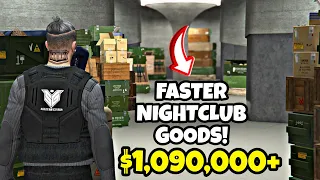 *SOLO* Faster Nightclub Goods Money Guide | GTA 5 Online