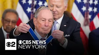 Former NYC Mayor Michael Bloomberg among Presidential Medal of Freedom recipients