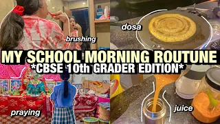 My School Morning Routine as A *CBSE 10th Grader* | Dia Gautam #morning #morningroutine