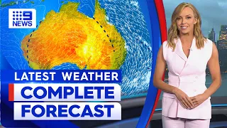 Australia Weather Update: Wind and rain set to ease | 9 News Australia