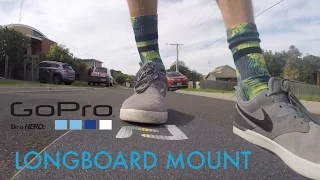 How to attach a GoPro mount to a LONGBOARD