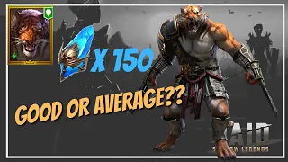 Ragash is Top Tier and Worth 150 Ancients... | RAID SHADOW LEGENDS