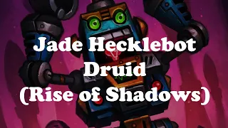 Hearthstone [WILD] Jade Hecklebot Druid with Vargoth? - Sad times against Big Priest (1080p)