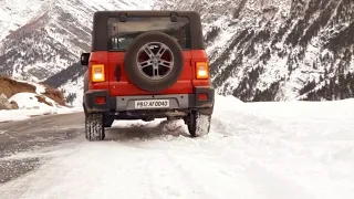 Winters In Lahaul | Snow Ride | High In Himalayas | Feat Mahindra Thar