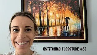 Xstitchmd: Flosstube #53 - BEWITCHED PARK IS FRAMED, FULL COVERAGE STARTS, KNIT & CROCHET FINISHES