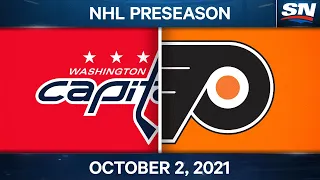 NHL Pre-Season Highlights | Capitals vs Flyers – October 2nd, 2021