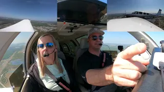 How to FLY Yourself into Sun n' Fun 2023... We Must Be NUTZ??? Crazy Full Length Approach Video