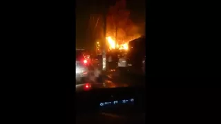 Пожар на Агрономической в Нижнем Новгороде