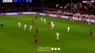 Leroy Sané Goal Vs Benfica | Bayern Munich vs Benfica | 3-1 |