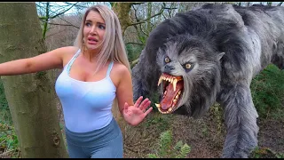 Chased By A ULTIMATE Werewolf RUN!! Short Movie!!