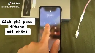 cách mở khoá iphone