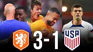 🇺🇸USA 3-1 Netherlands: Christian Pulisic & Co Are KNOCKED OUT From The World Cup (What We Learned)