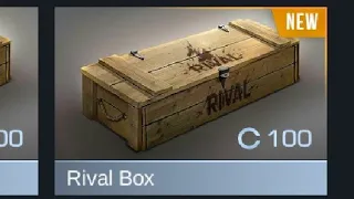 OPENING MY FIRST RIVAL BOX!! Standoff 2