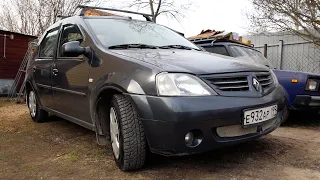 Renault Logan 2007 года в ОДНИХ РУКАХ - Что с Кузовом? Сгнил?