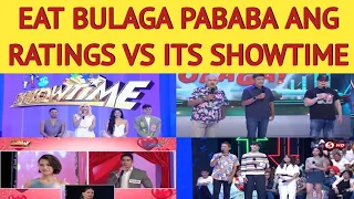 EAT BULAGA PABABA ANG RATINGS VS ITS SHOWTIME!