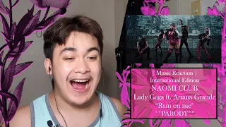 React International | Naomi Club parody of Lady Gaga ft. Ariana Grande "Rain on Me" | OMGGGGG!