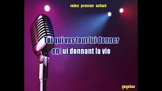 Notre premier enfant...de DAVID CHRISTIE ma version en karaoke