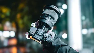 [Rainy Street POV] First Look Of The Sigma 105mm f1.4 Lens