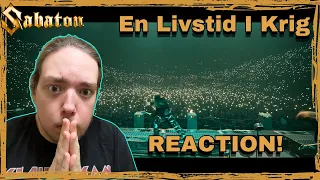 THIS SONG WAS CHILLING! SABATON - En Livstid I Krig REACTION!