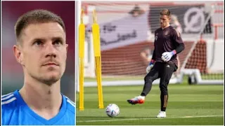 VEJA O TER STEGEN NO TREINO DA SELEÇÃO DA ALEMANHA