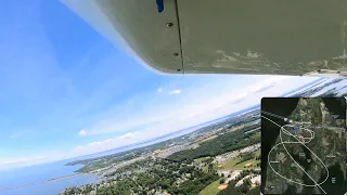 Running off the end of Bay Bridge Airport Runway 29 would not go well.