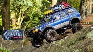 20 Gate Trail w/ My Overland FCX18 Toyota LC80 at UK Scale Nationals