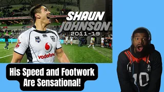 NFL FAN REACTS TO NRL GREAT Shaun Johnson | Best Moments