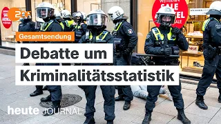 heute journal 09.04.24 Kriminalitätsstatistik, Rechte leiblicher Väter, Amy Winehouse Film (english)