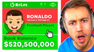 BECOMING RONALDO IN BITLIFE!