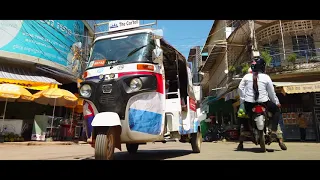 Cambodia tuk tuk adventure with Large Minority