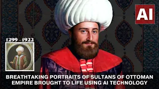 Breathtaking Portraits of Sultans Of Ottoman Empire Brought To Life Using AI Technology. Vol. 1