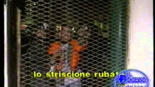 Striscione rubato agli ultras cagliaritani al termine di Cagliari-Milan del 2 febbraio 1992