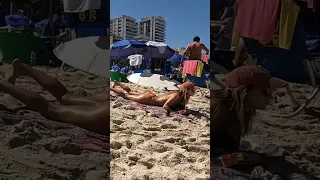 Rio de Janeiro - Ipanema beach | beach walk 4K