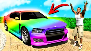 Ich VERZAUBERE FRANKLINS AUTO in GTA 5!!