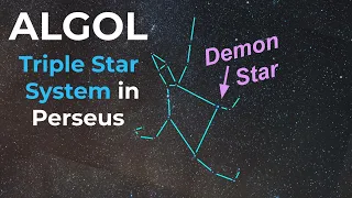 How to find Algol the Demon Star in the Constellation of Perseus