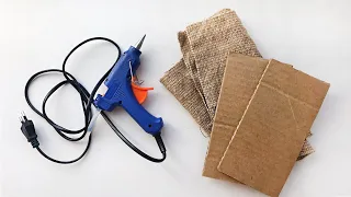 DIY Simple suitcase idea from cardboard | Cardboard idea | Box from cardboard