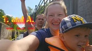 Kanu fahren | Geschenk für Mama und Papa | Vlog 379 | SSW26 | T. and A.