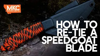 HOW TO RE-TIE A SPEEDGOAT BLADE PARACORD
