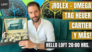 LOFT | Hello LOFT – ¡Yacht-Master II, Datejust,  Omega, Cartier, TAG Heuer, Panerai y más!