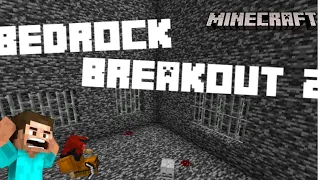 CAN I ESCAPE THIS BEDROCK PRISON !!! [BEDROCK BREAKOUT 2]